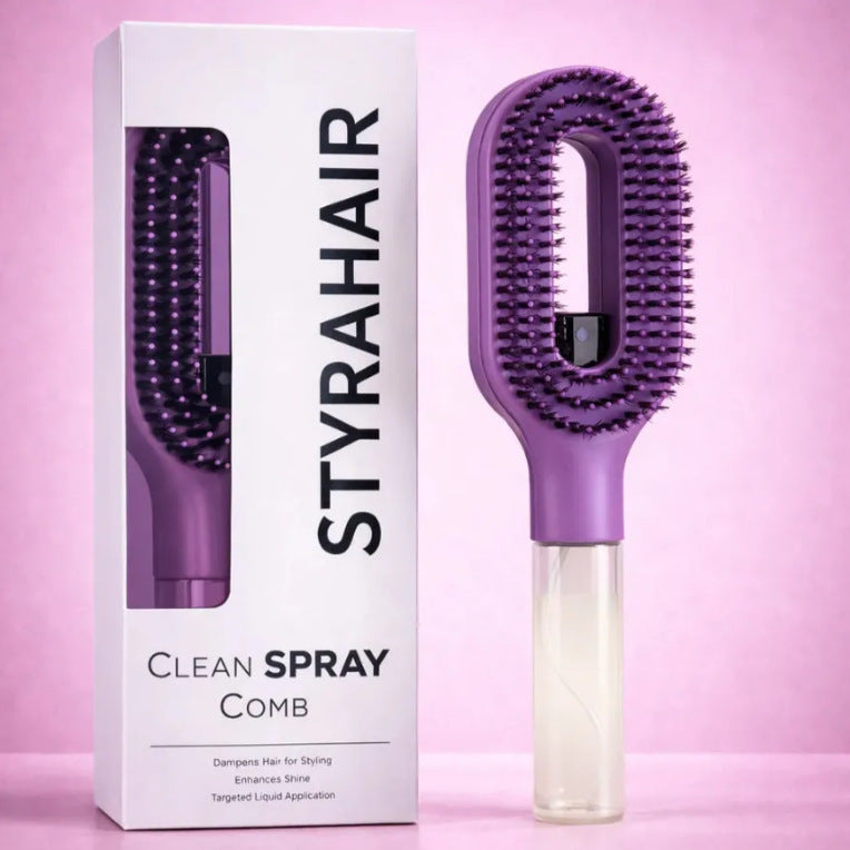 Hair Spray Comb with Mist Function