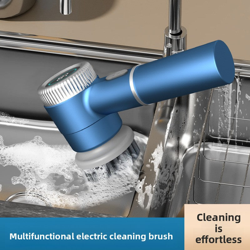 Smart Electric Cleaning Brush with LED Display