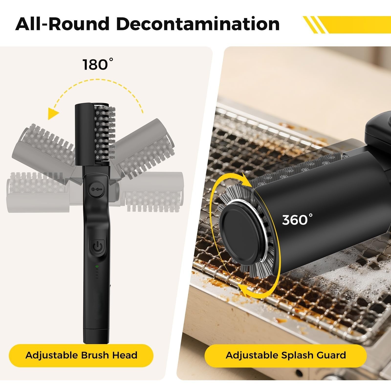Electric Barbecue Grill Cleaning Brush Premium