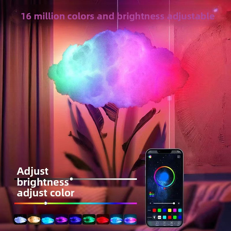 Cloud Lamp RGB Bluetooth App Voice Control Cloud Lamp