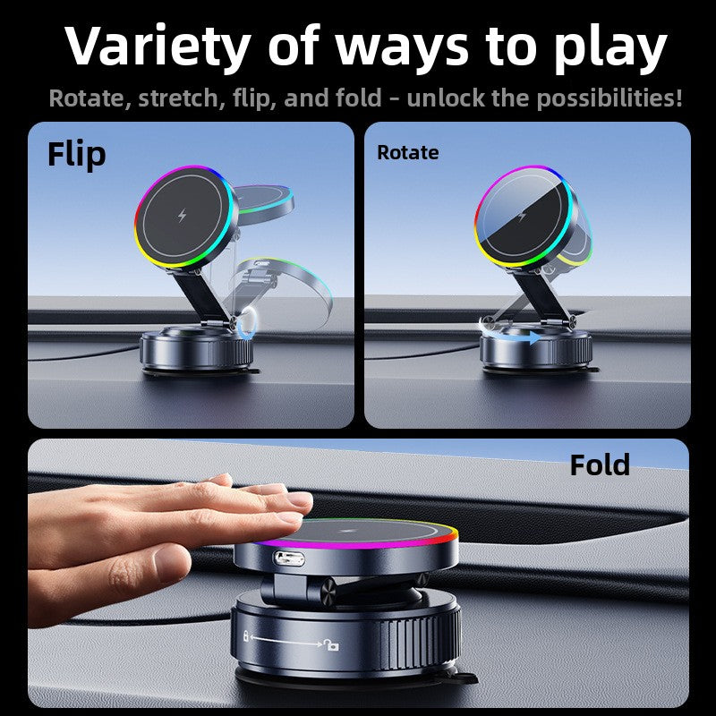 K5S RGB Magnetic Car Phone Holder