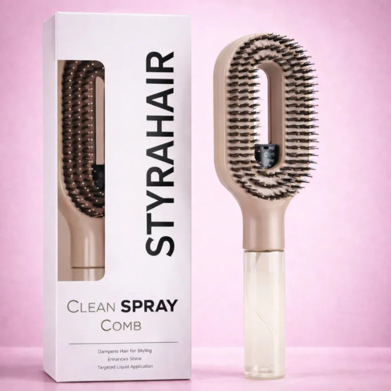 Hair Spray Comb with Mist Function