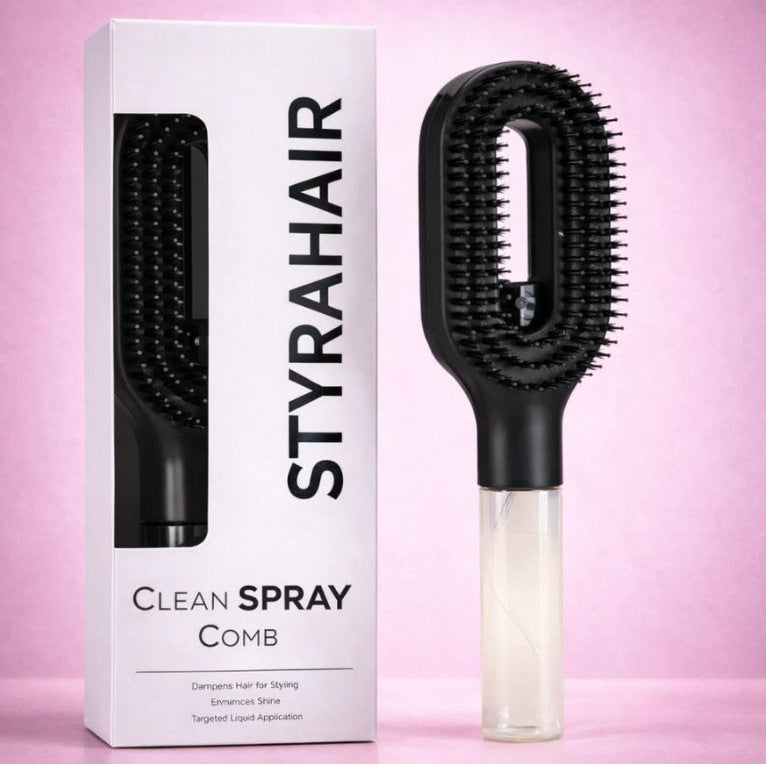 Hair Spray Comb with Mist Function